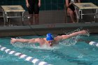 Swimming vs Babson  Wheaton College Swimming & Diving vs Babson College. - Photo By: KEITH NORDSTROM : Wheaton, Swimming